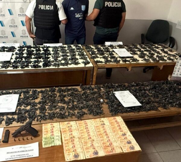 Desarticularon una banda narco en Florencio Varela: secuestraron casi 3.000 dosis de droga