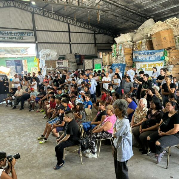 25 años construyendo dignidad: acto por un nuevo aniversario de la Cooperativa de Cartoneros de Villa Itatí