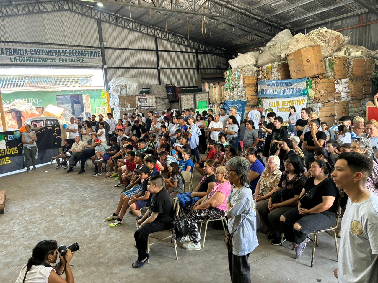 25 años construyendo dignidad: acto por un nuevo aniversario de la Cooperativa de Cartoneros de Villa Itatí