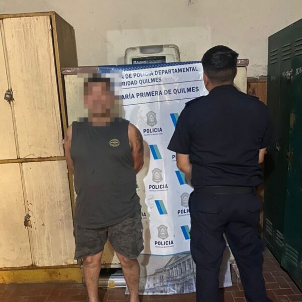 Cae el “Ladrón de la amoladora”: robó joyería en Quilmes Centro en la Nochebuena y lo capturaron en Varela