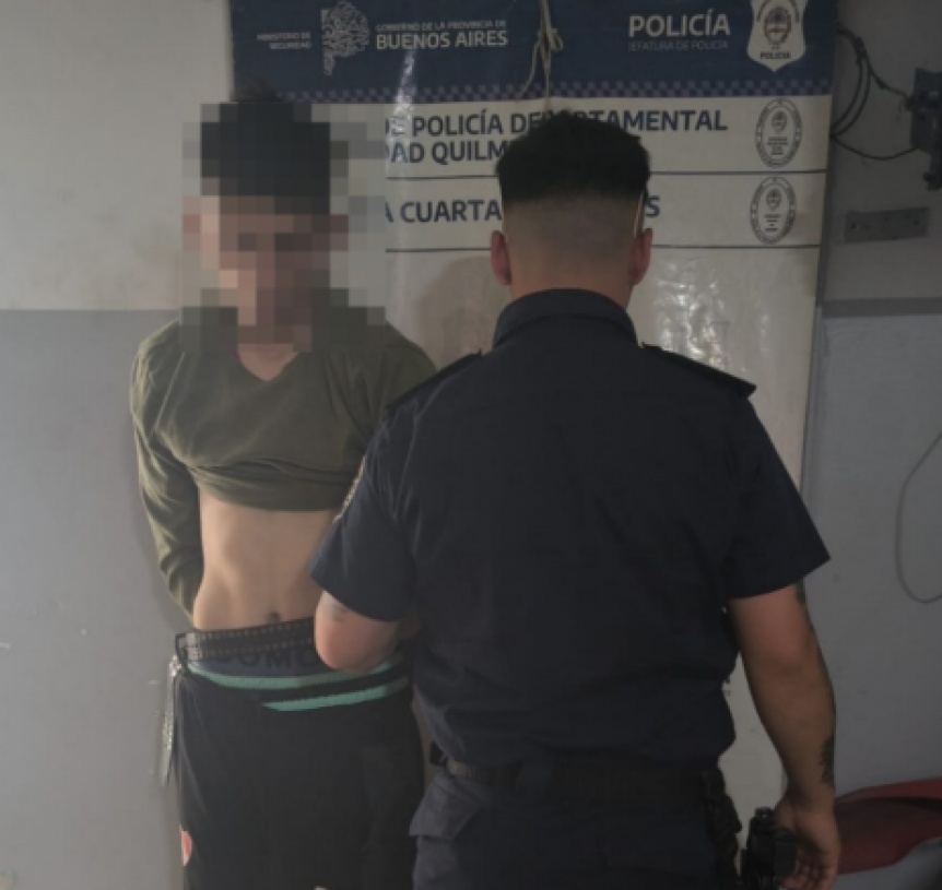 Detuvieron a un joven armado tras el robo de una moto en San Francisco Solano