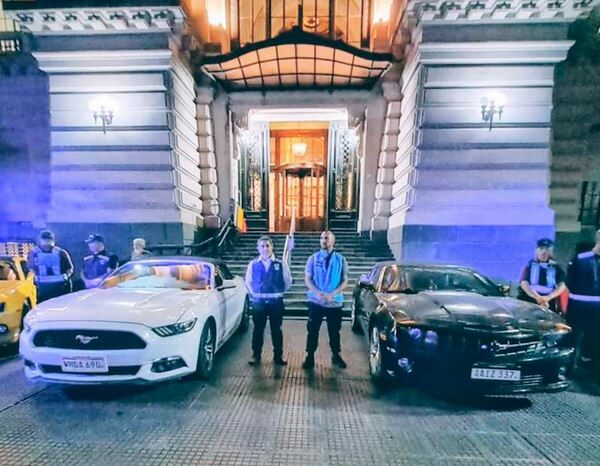 Desbarataron una banda que contrabandeaba autos de lujo usados por L-Gante y la China Suárez en videoclips