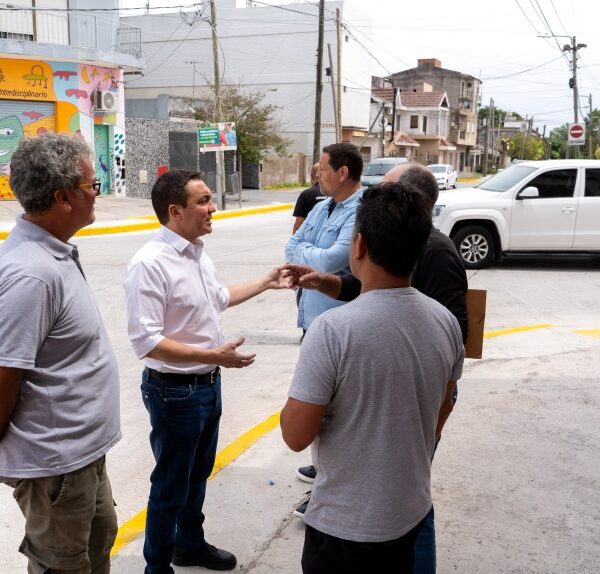Culminó la reconstrucción vial de la calle Monteagudo en Florencio Varela