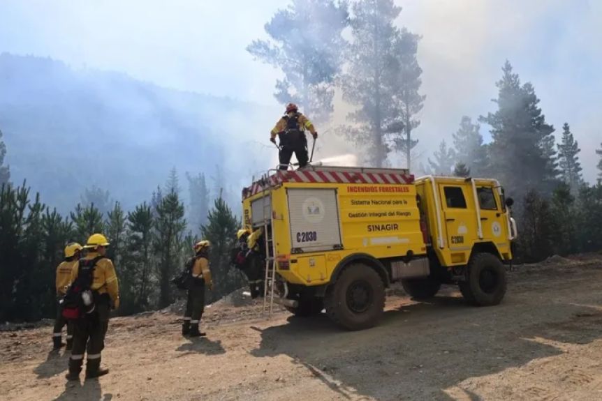 El ministerio de Seguridad advirtió que juzgará a los responsables de los incendios