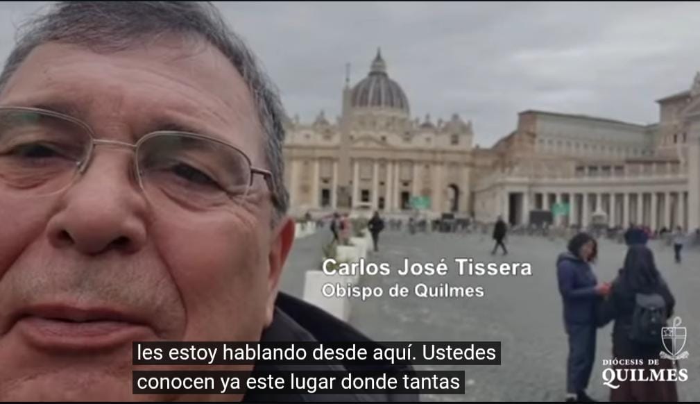 Monseñor Tissera, obispo de la Diócesis de Quilmes fue recibido por Su Santidad León XIV