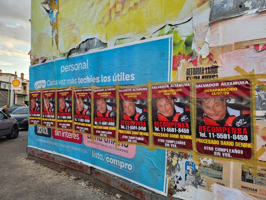 Los padres de Salvador Altamura, renovaron su pedido de información acerca de los restos de su hijo