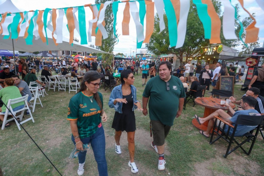 Exitosa edición de la Feria de la Cerveza en el Parque Lineal Don Bosco