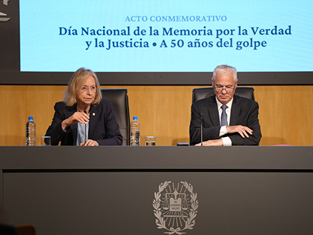 Suprema Corte: acto conmemorativo por los 50 años del golpe de Estado