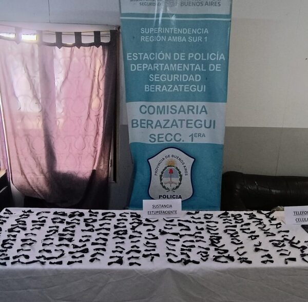 Allanamiento por venta de droga dejó un detenido y secuestro de dosis de pasta base