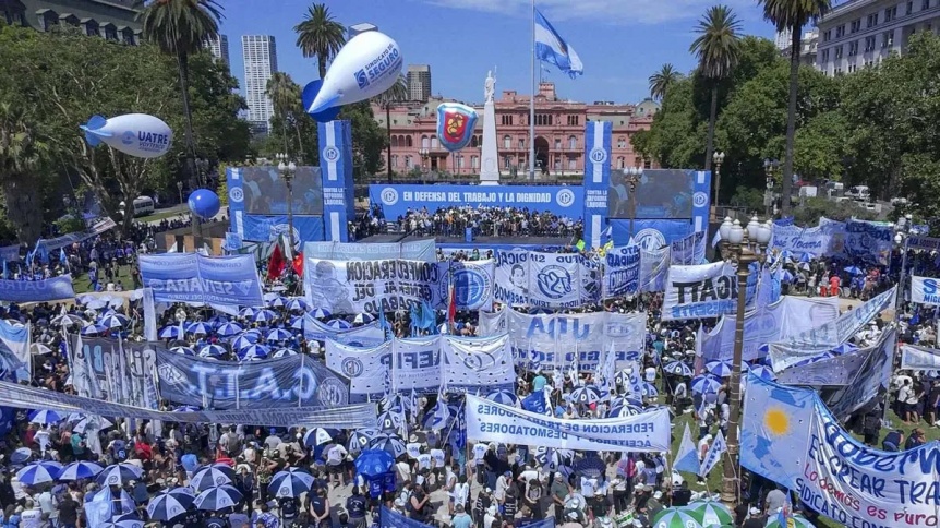 La CGT confirmó la movilización del 30 de abril con críticas al Gobierno y a la reforma laboral