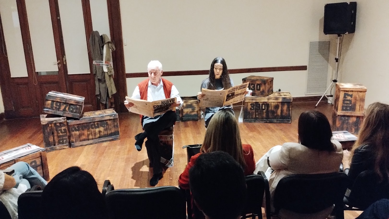 “Amnesia o Maniobras del Olvido” conmovió al auditorio del Colegio de Magistrados en una función dedicada a la Memoria