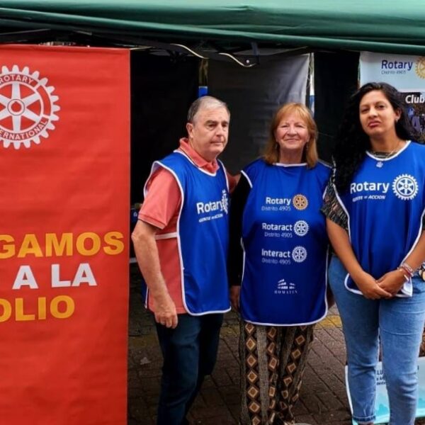 Berazategui: jornada de vacunación contra la poliomielitis en el marco de la campaña mundial “Fin a la Polio”
