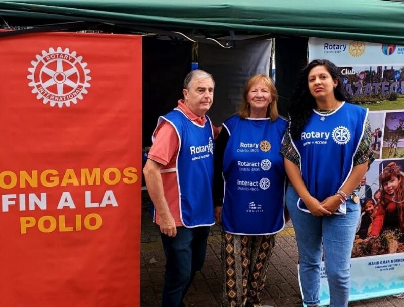Berazategui: jornada de vacunación contra la poliomielitis en el marco de la campaña mundial “Fin a la Polio”