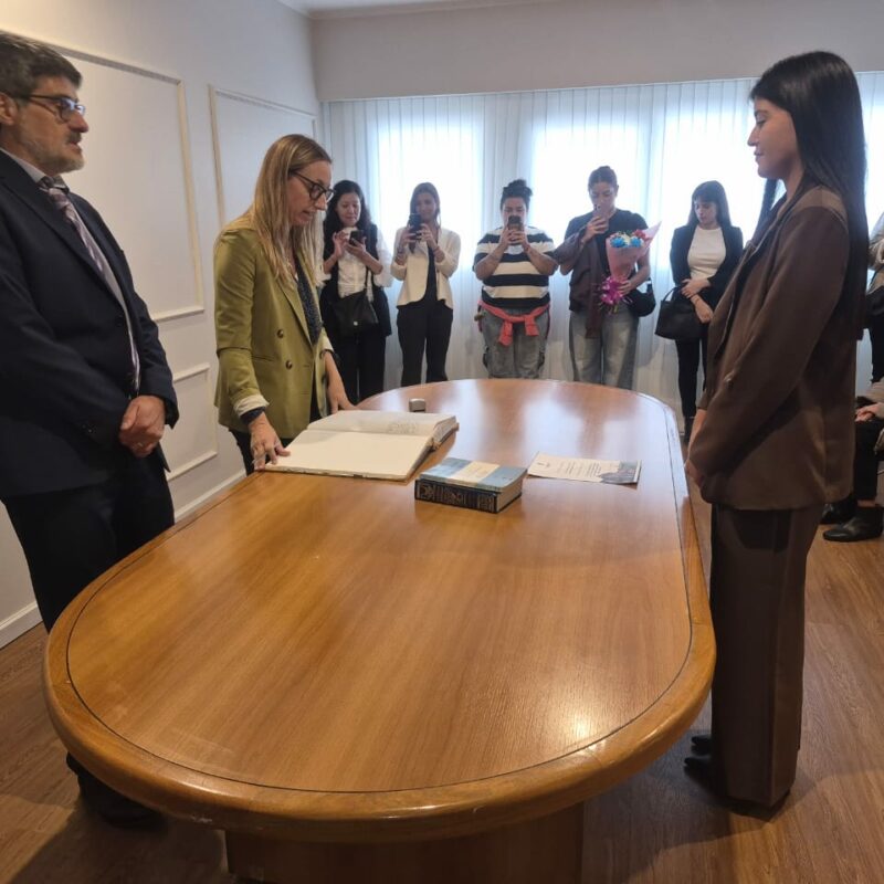 Florencio Varela: juró la doctora Solange Bustos como Auxiliar Letrada de la fiscalía descentralizada Nº 9