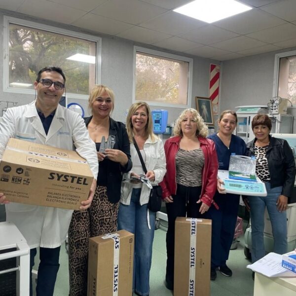 Quilmes: nueva entrega de equipamiento para Neonatología en el hospital local