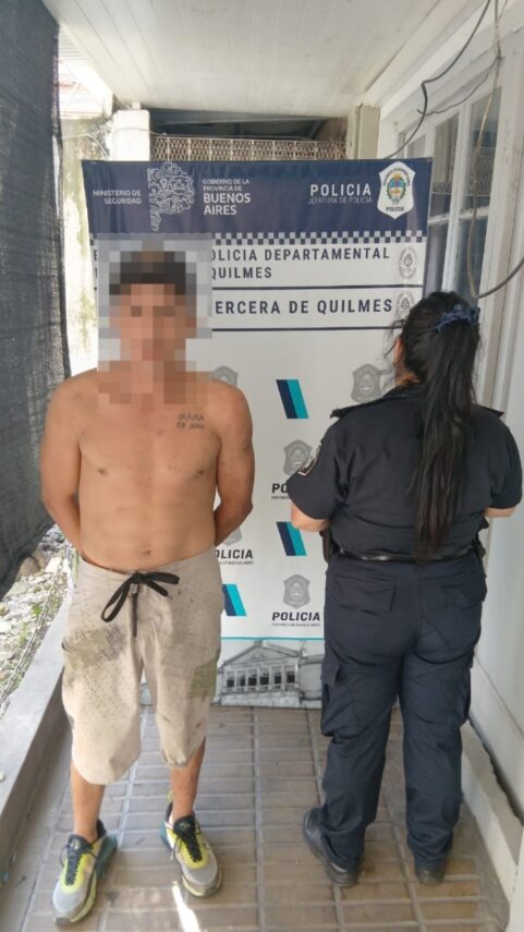 Quilmes: cae un delincuente que asaltaba a automovilistas en los semáforos de Avenida La Plata