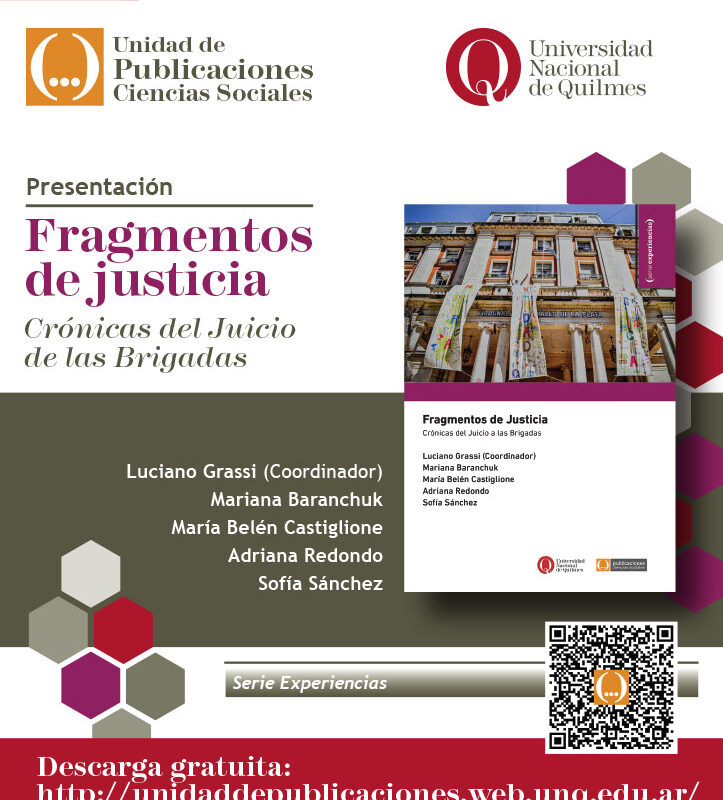 “Fragmentos de justicia”, el libro de la UNQ que recupera testimonios del Juicio de las Brigadas