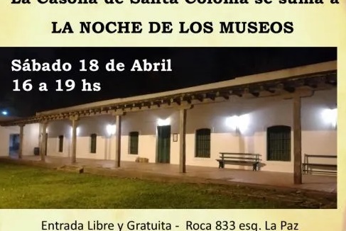 Noche de los Museos: Santa Coloma abre sus puertas el sábado 18 de 16 a 19