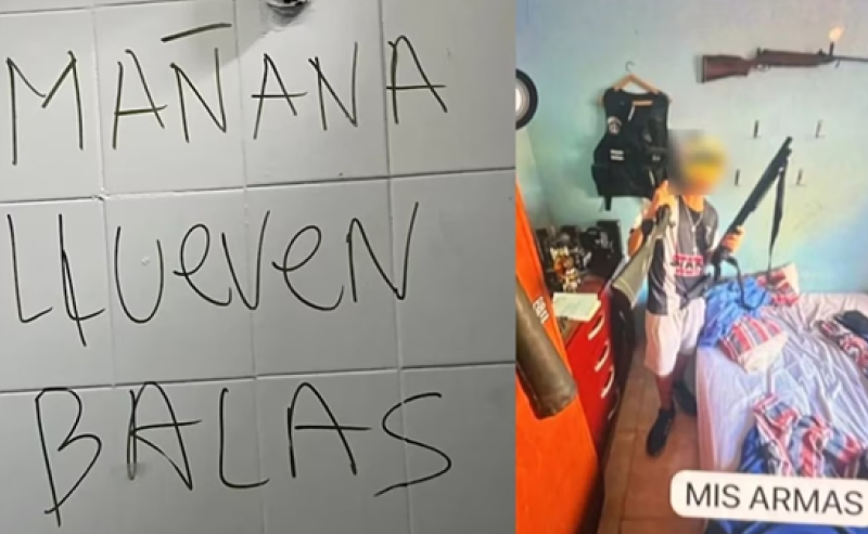 Justicia y Seguridad fueron a la Procuración por las amenazas en escuelas