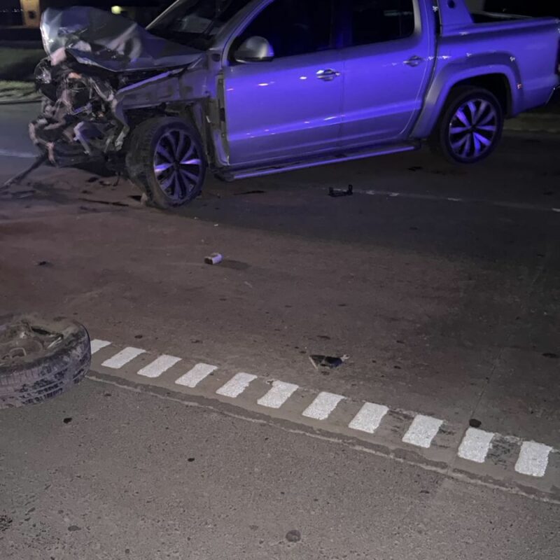 Choque fatal en la Ruta 6: conductor quilmeño quedó detenido