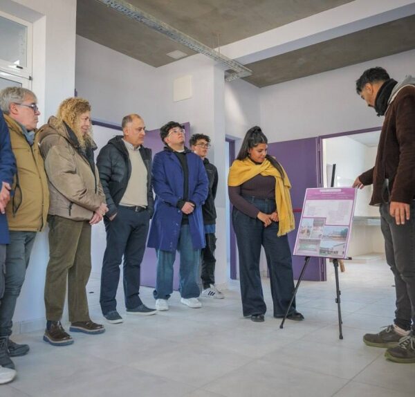 Avanzan las obras de ampliación y puesta en valor en la Escuela Técnica Nº 1 de Quilmes Oeste