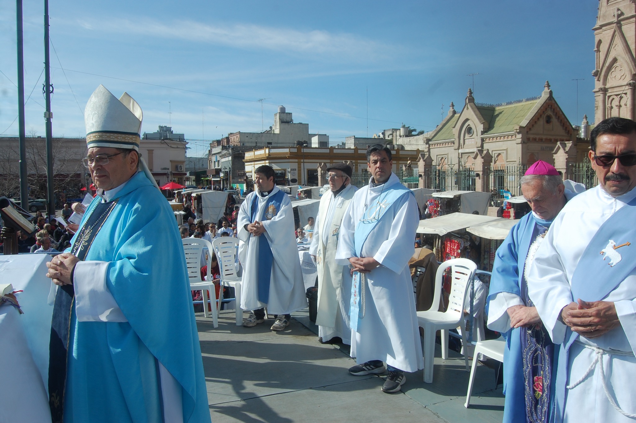 La Diócesis de Quilmes peregrinó a la Virgen de Luján