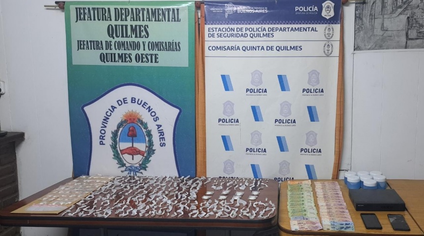 Quilmes: vendían cocaína en una peluquería y la entregaban en potes de gel para el pelo