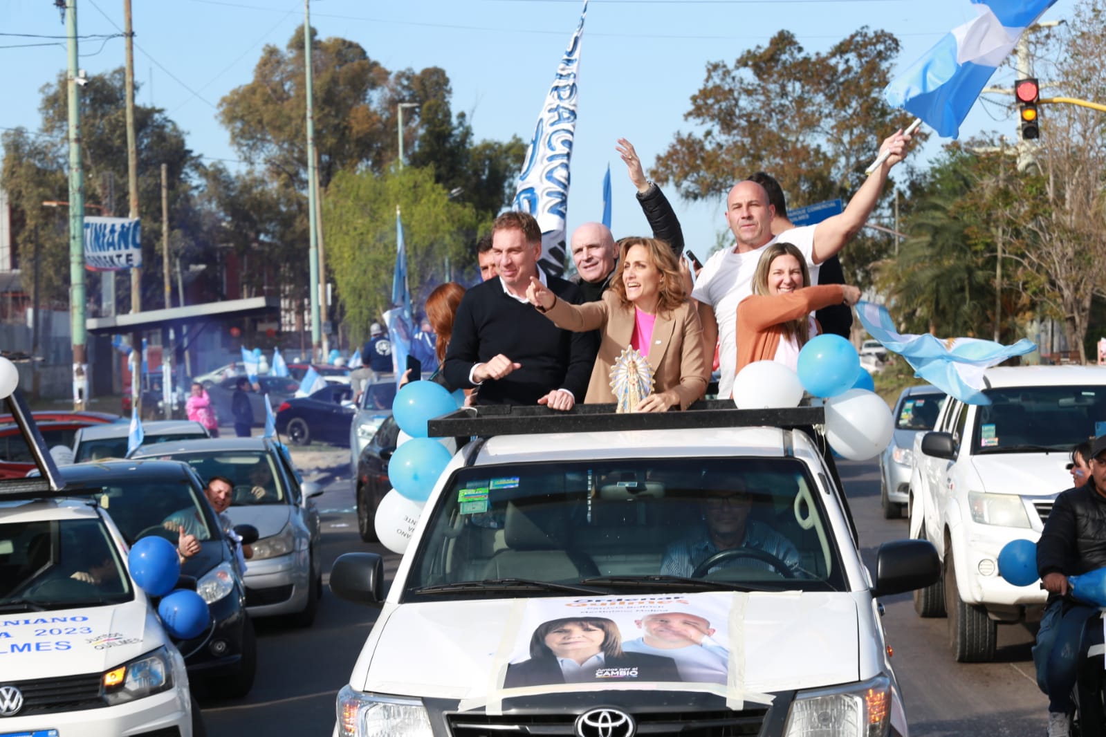 Juntos por el Cambio: Martiniano Molina cerró su campaña: “no vamos en yate sino en caravana”