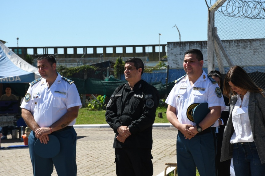 Jornada de puertas abiertas con referentes institucionales en una cárcel de Florencio Varela