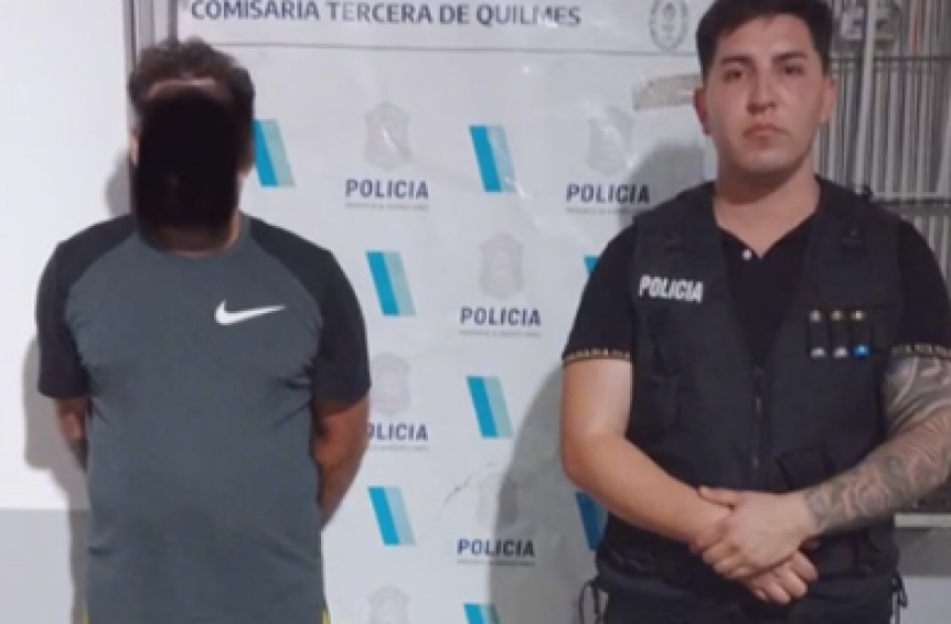 Dos detenidos en Quilmes acusados de realizar entraderas en la ciudad