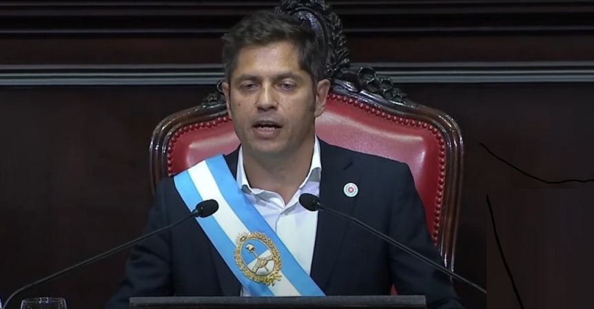 Kicillof se comprometió “a seguir transformando la Provincia” y volvió a reclamar la coparticipación