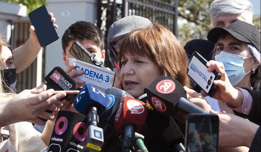 Tras el crimen de Umma, Bullrich pidió más “esfuerzo” de “la Policía bonaerense”