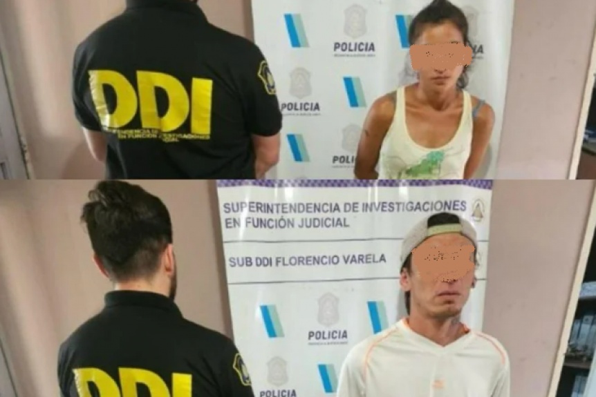 Un hombre fue apuñalado y estrangulado con un cinturón: imputaron al sobrino y a su pareja que fueron detenidos en Florencio Varela