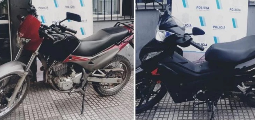Allanamiento en el Barrio La Paz: recuperaron tres motos robadas