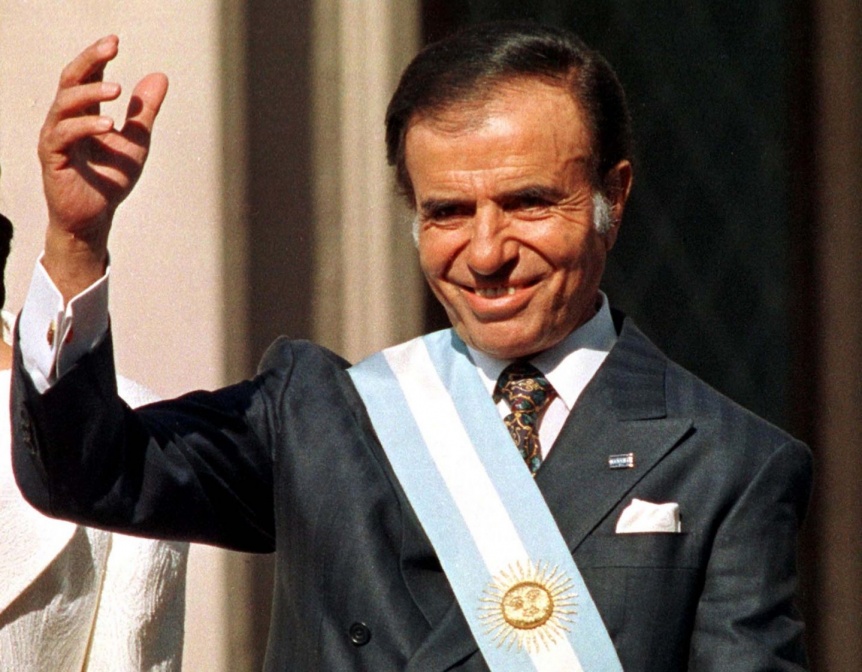 Pondrán el busto del expresidente Menem en la Casa Rosada