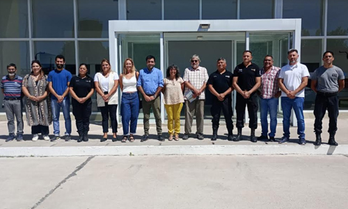 Reunión entre autoridades del Complejo Florencio Varela y del Instituto Provincial de Formación Laboral