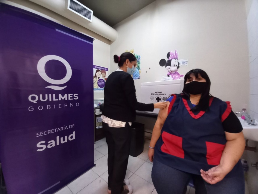 Comenzó la campaña de vacunación antigripal 2024 en los centros de salud de Quilmes