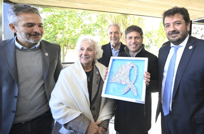 Kicillof inauguró un nuevo espacio de la memoria junto a Estela de Carlotto