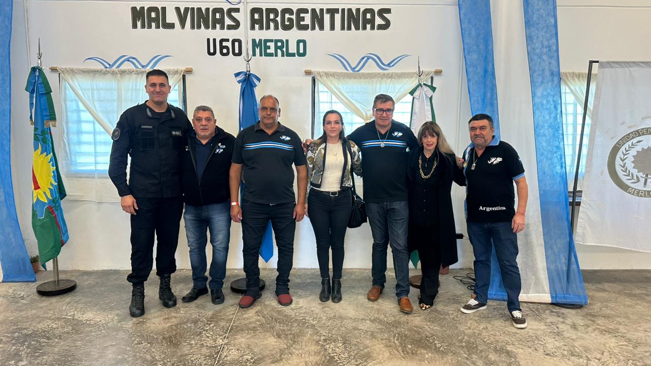 Inauguró el Centro Cultural “Malvinas Argentinas” en la Unidad N° 60 de Merlo y expusieron producciones de los internos