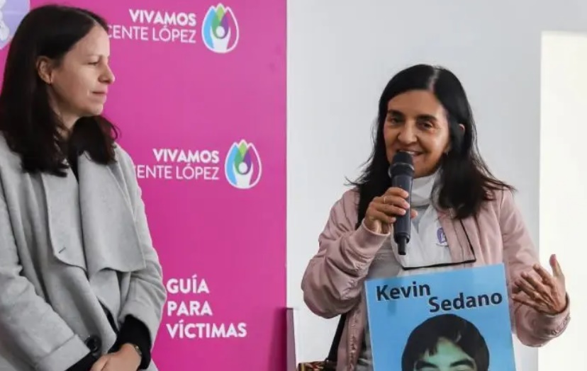 Vicente López creó la Guía para Víctimas junto a las Madres del Dolor