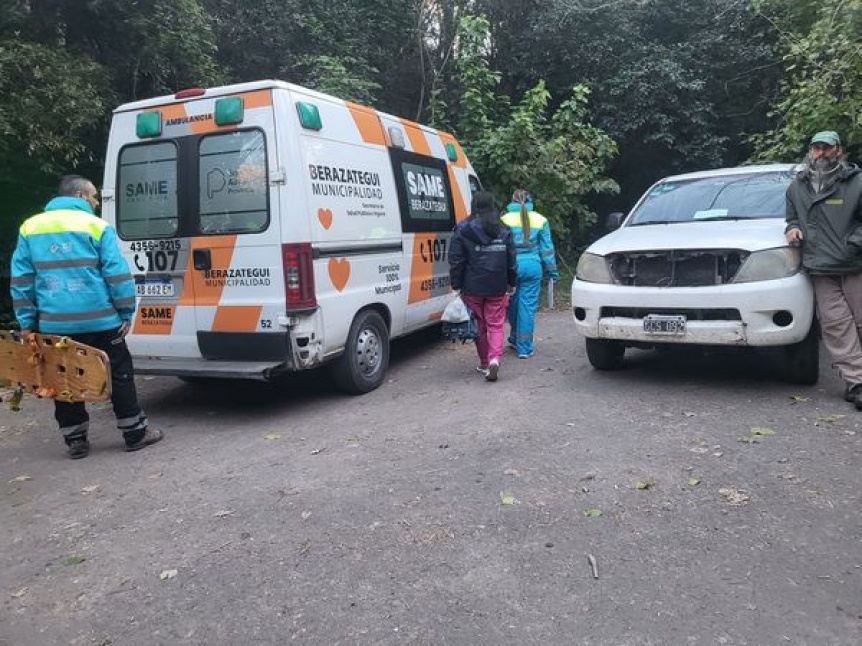 Tragedia en el Parque Pereyra: ciclista murió en un sendero al sufrir un infarto