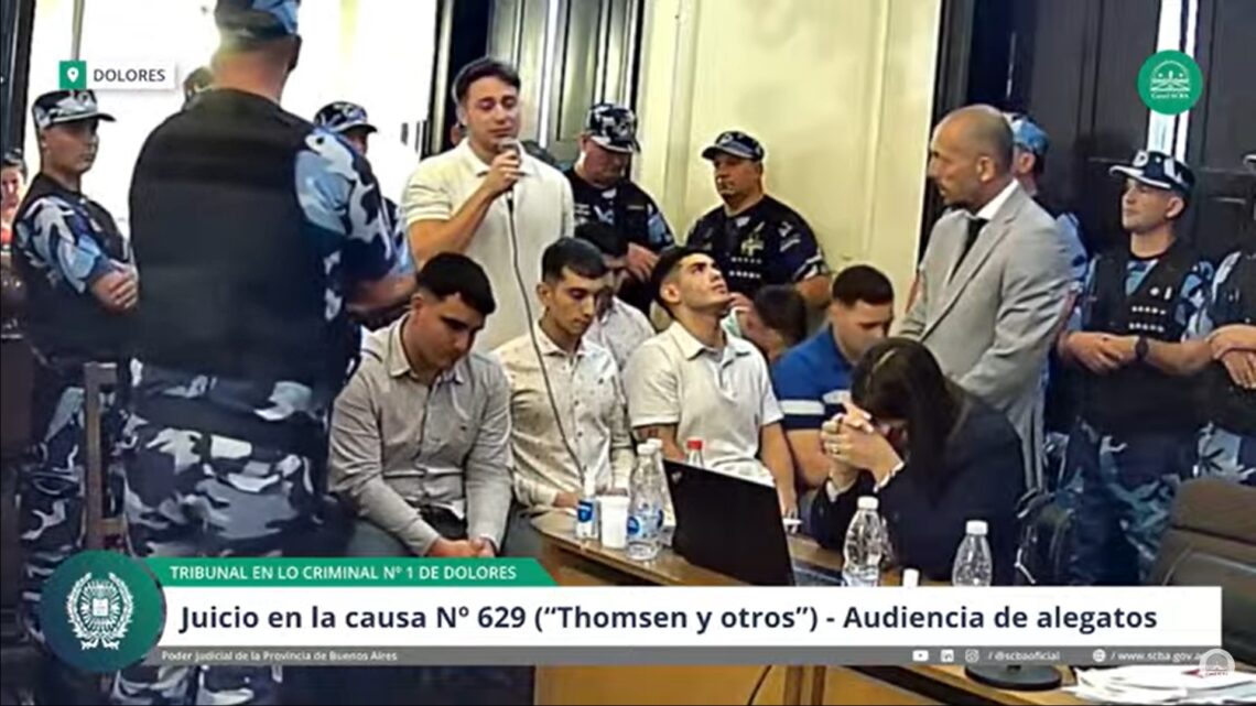 Caso Fernando Báez Sosa: Máximo Thomsen rompió el silencio desde la cárcel y contó su versión