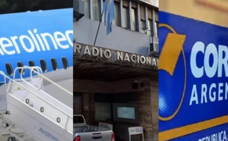 Oficial: no se privatizarán Aerolíneas Argentinas, Correo Argentino, la TV Pública ni Radio Nacional