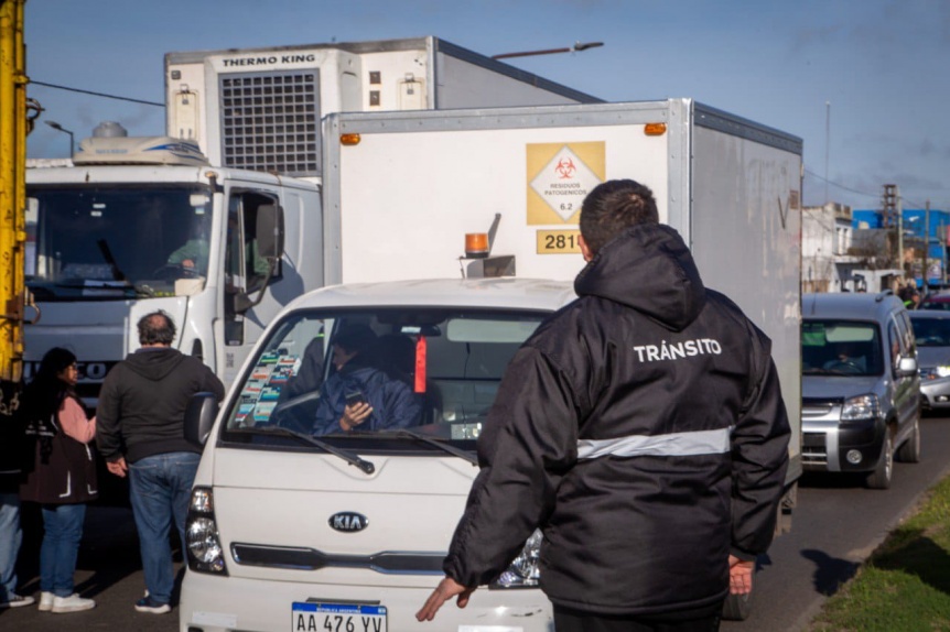 Nuevo operativo conjunto de control de cargas entre el Municipio y la Provincia