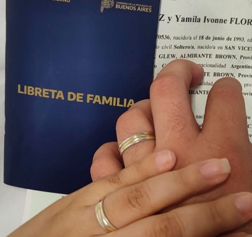 La boda que emocionó a todos en el Hospital El Cruce de Florencio Varela