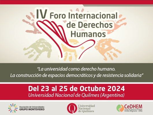 IV Foro Internacional de Derechos Humanos en la UNQ