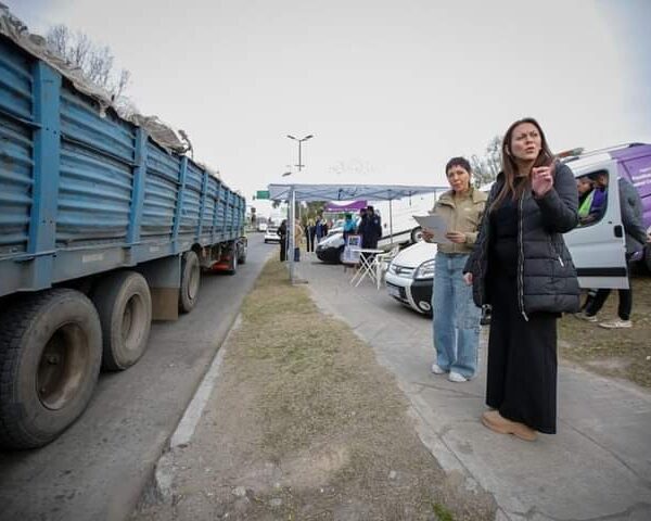 Nuevo operativo de control de tránsito pesado en el Triángulo de Bernal