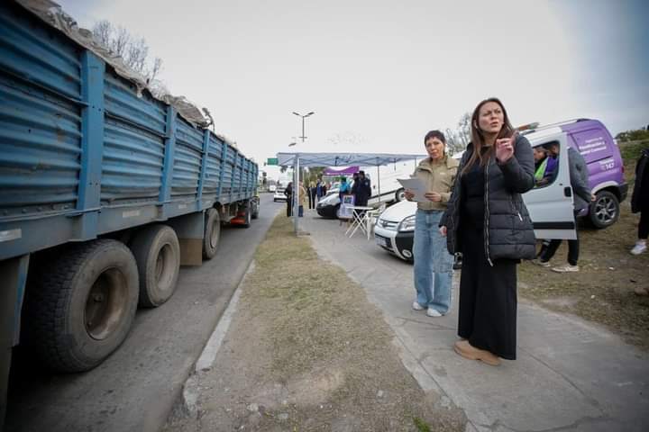 Nuevo operativo de control de tránsito pesado en el Triángulo de Bernal