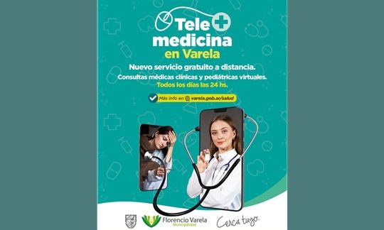 Andrés Watson oficializó el servicio municipal de Telemedicina