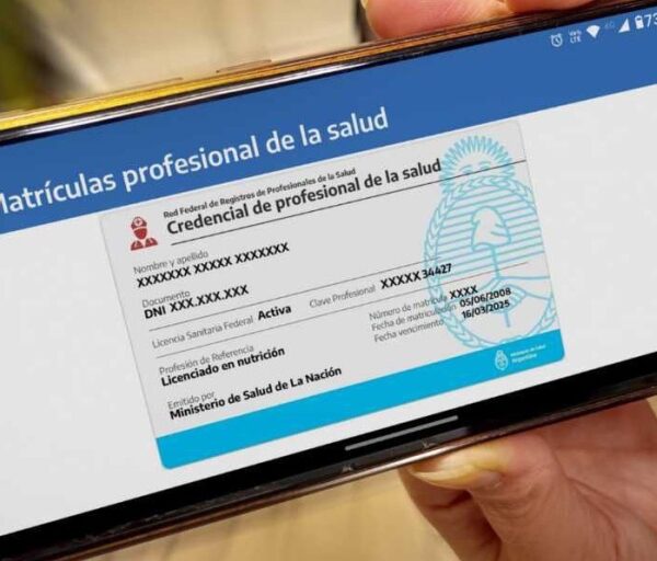 Las matrículas de los profesionales de la salud serán digitales